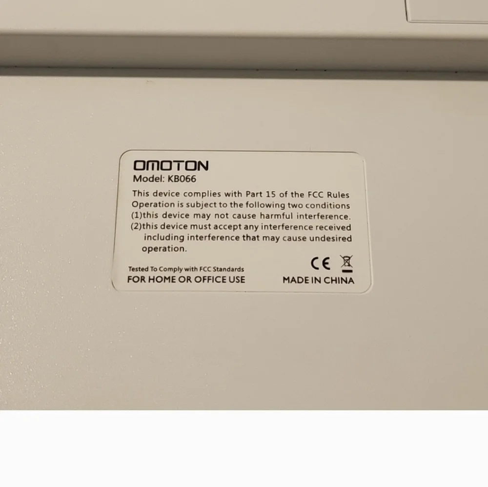 omoton model kb 066 keyboard